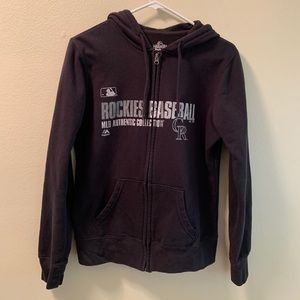 Rockies Zip Up Hoodie